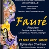 affiche Grand Concert Fauré