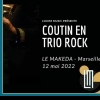 affiche Patrick Coutin en trio Rock