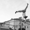 affiche Spectacle acrobatique « Seul ? » de la Compagnie Bakkhus - Journées du Patrimoine 2022