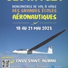 affiche Rencontres de Vol à Voile des Grandes Ecoles Aéronautiques (RVVGEA) 2023