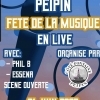 affiche Live à Peipin village - Fête de la Musique 2023